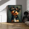 Malowanie Po Numerach Zestaw Yorkshire Terrier 40x50